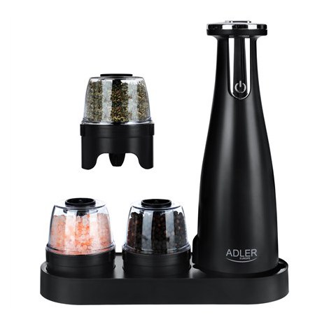 Adler | Electric Salt and pepper grinder | AD 4449b | Grinder | 7 W | Housing material ABS plastic | Lithium | Mills with cerami - 2